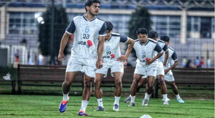 সিঙ্গাপুর ম্যাচের আগে মাঠে ফিরলো জাতীয় দল